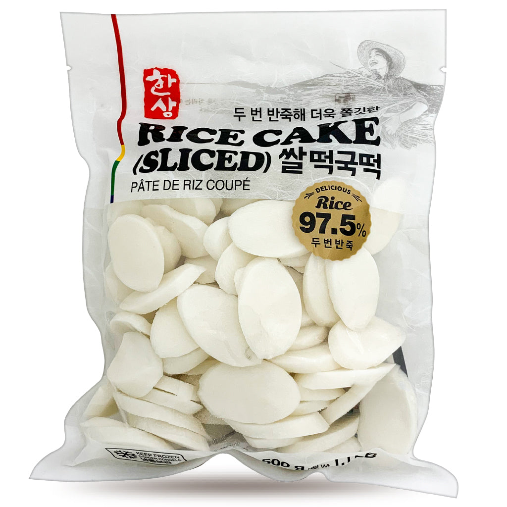 a packet of disc-shaped rice cakes